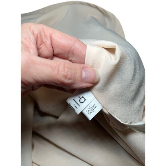 Dalia Dress Women Small Leopard Polyester V Neck Ruffle Wrap Pull On Cap Sleeve‎ - Picture 14 of 16